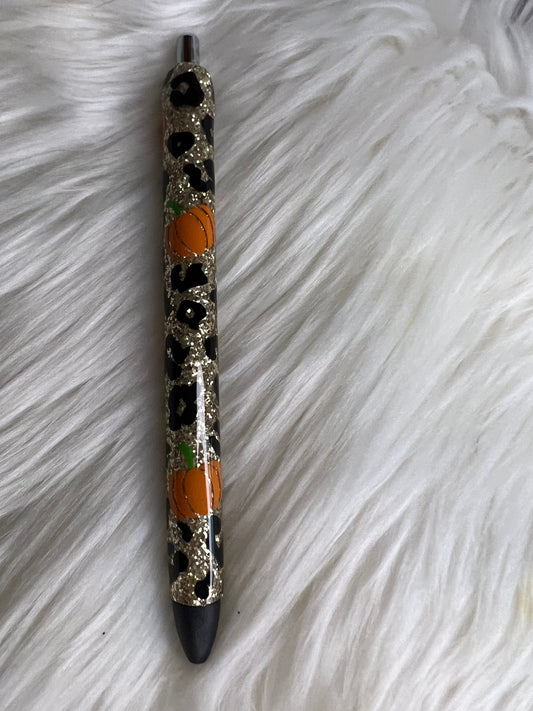 Leopard pumpkin gel pen